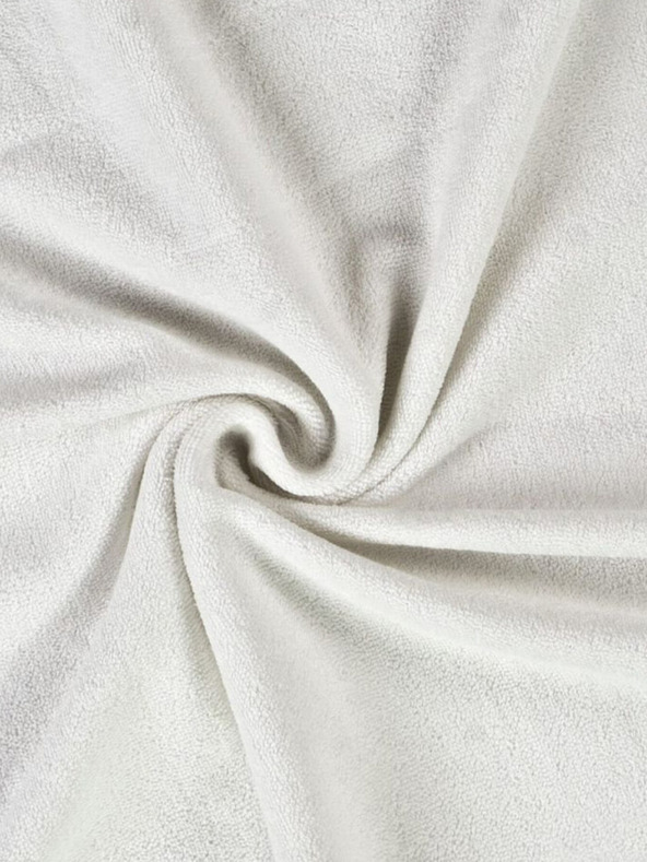 Kvalitex Хавлиен бебешки чаршаф 70х140 см бял Kvalitex