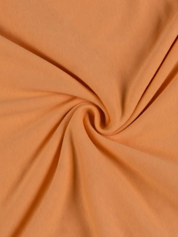 Kvalitex Джърси бебешки чаршаф 70х140см сьомга Kvalitex