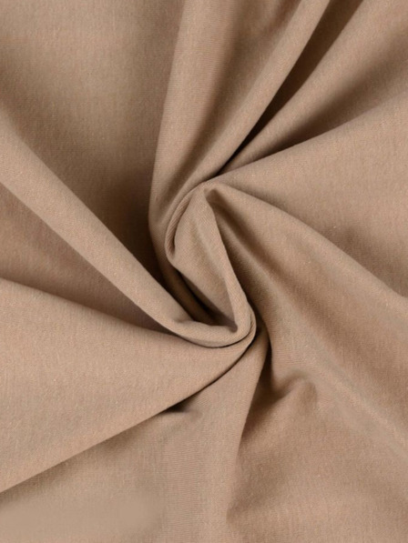 Kvalitex Джърси бебешки чаршаф 70х140см светлобежов Kvalitex