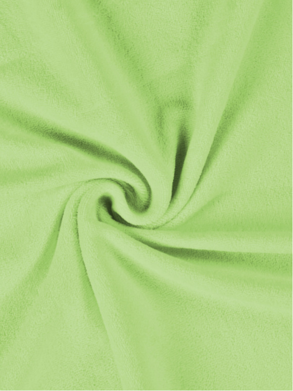 Kvalitex Хавлиен бебешки чаршаф 70х140см светлозелен Kvalitex