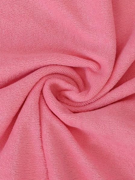 Kvalitex Хавлиено бебешко чаршафче 60x120cm светло розово Kvalitex