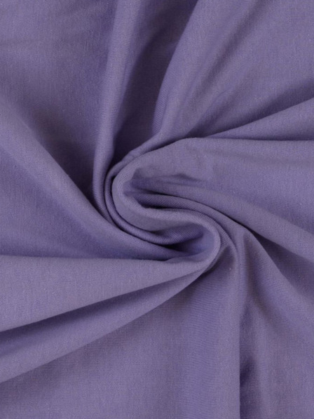 Kvalitex Джърси чаршаф за бебета 70х140 см светлолилав Kvalitex