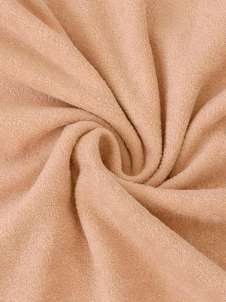 Kvalitex Хавлиен бебешки чаршаф 60x120cm светло бежов Kvalitex