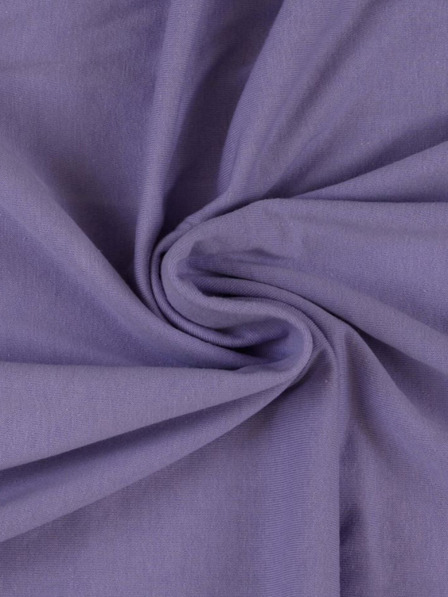 Kvalitex Джърси бебешки чаршаф 60х120см светлолилав Kvalitex