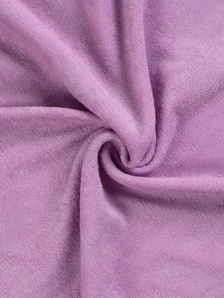 Kvalitex Хавлиен бебешки чаршаф 60x120cm светло лилав Kvalitex