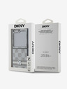 DKNY DKNY PU кожа с кариран десен и райета заден капак за Samsung Galaxy Z Flip 6 Beige