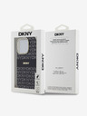DKNY PC/TPU Repeat Pattern Tonal Stripe Magsafe Back Cover за iPhone 13 Pro Max Black DKNY