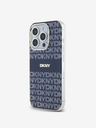 DKNY PC/TPU Repeat Pattern Tonal Stripe Magsafe Back Cover за iPhone 15 Pro Max Blue DKNY