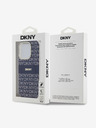 DKNY PC/TPU Repeat Pattern Tonal Stripe Magsafe Back Cover за iPhone 15 Pro Max Blue DKNY