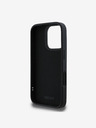 DKNY DKNY 3D каучуков капак с повтарящо се линейно лого за iPhone 16 Pro Black