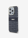 DKNY PC/TPU Repeat Pattern Tonal Stripe Magsafe Back Cover за iPhone 14 Pro Black DKNY