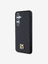 DKNY DKNY PU кожен капак с повтарящ се модел и лого Magsafe за Samsung Galaxy S24+ Black