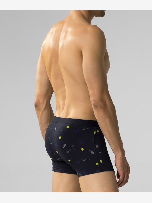 Atlantic Мъжки боксерки ATLANTIC 3Pack - тъмно сини