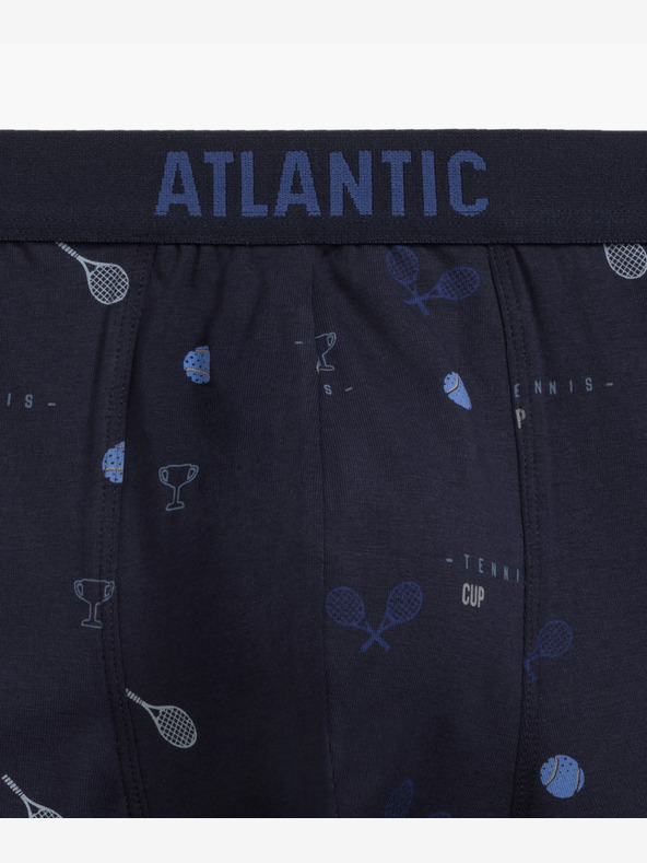 Atlantic Мъжки боксерки ATLANTIC 3Pack - тъмно сини