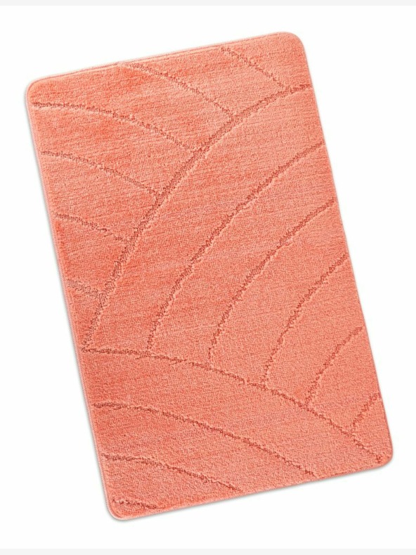 Bellatex Изтривалка за баня 60x100cm дъги сьомга Bellatex