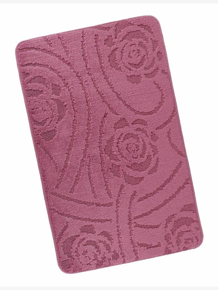 Bellatex Килимче за баня 60x100cm роза люляк Bellatex