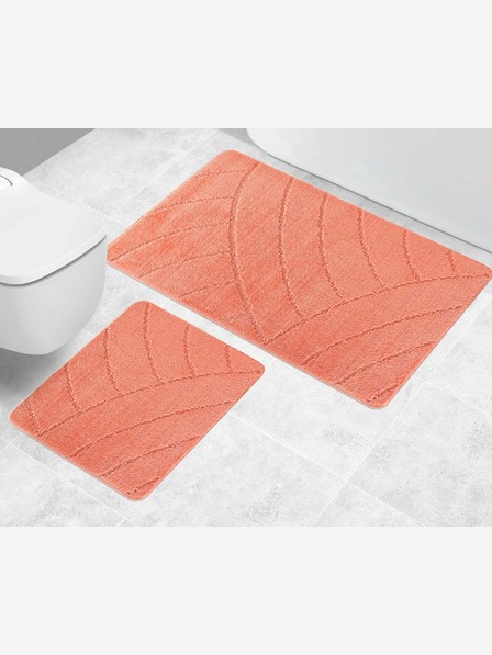 Bellatex Постелка за баня и тоалетна арки сьомга Bellatex