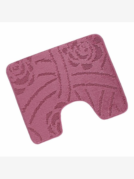 Bellatex Изтривалка за тоалетна 50x60cm роза люляк Bellatex