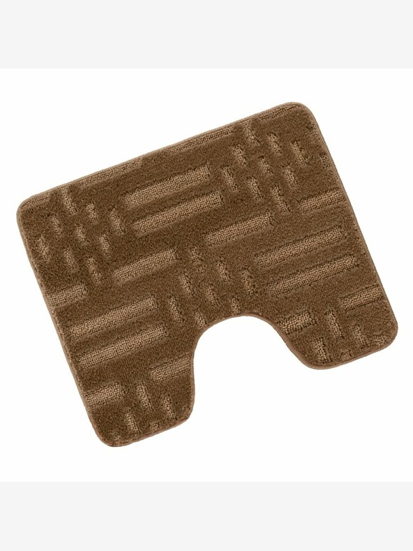 Bellatex Изтривалка за тоалетна 50x60cm кафява Bellatex