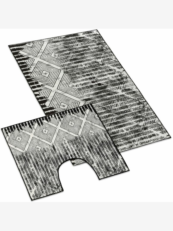 Bellatex Изтривалка за баня и тоалетна Koso'tverce 3D Bellatex