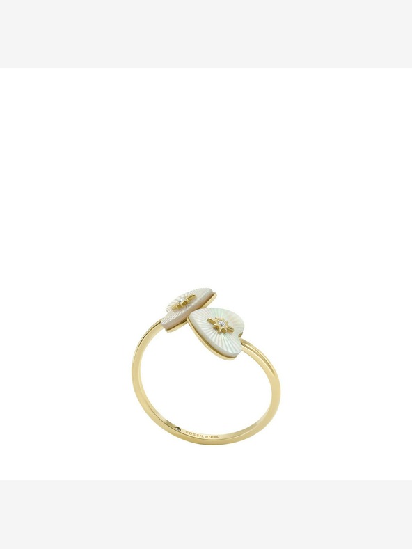 Fossil Дамски стоманен пръстен Fossil