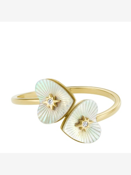 Fossil Дамски стоманен пръстен Fossil