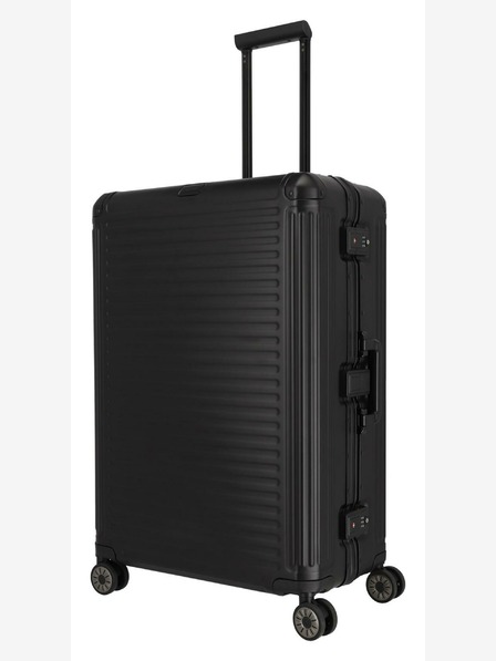 Travelite Пътнически куфар Travelite Next 2.0 L Black Matt