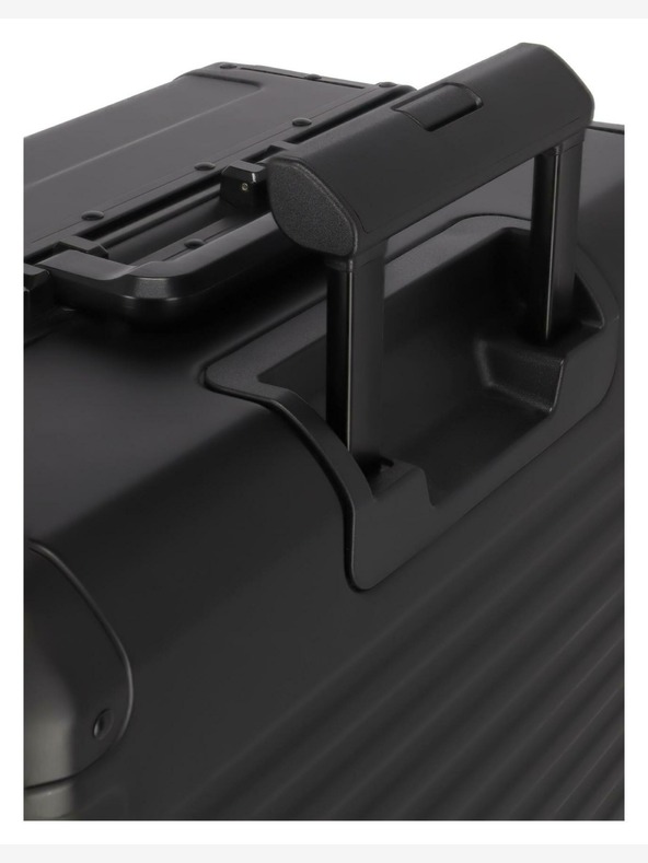 Travelite Пътнически куфар Travelite Next 2.0 L Black Matt