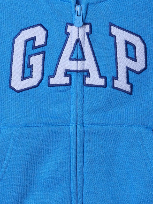 GAP Бебешки суитшърт с логото на GAP