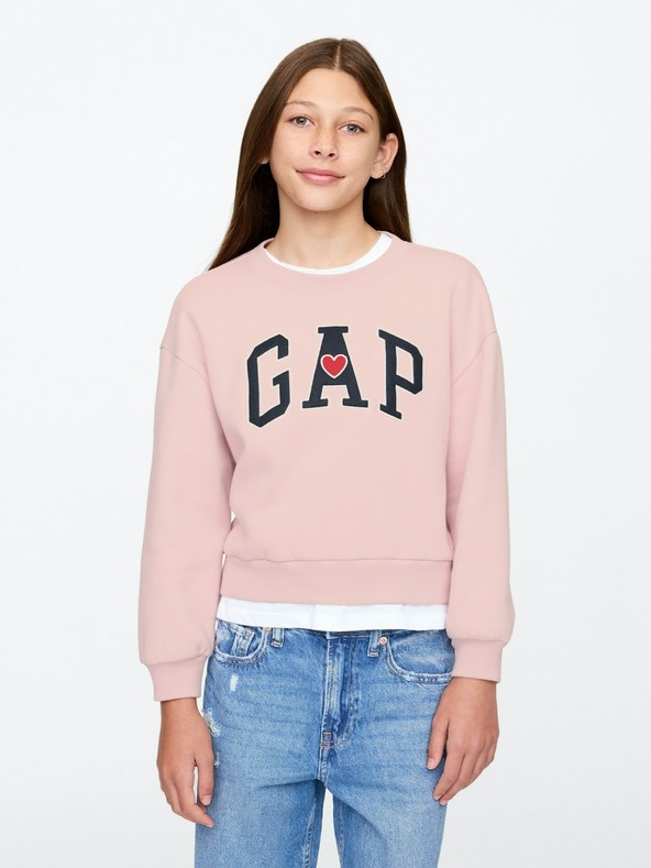 GAP Детски суитшърт с логото на GAP