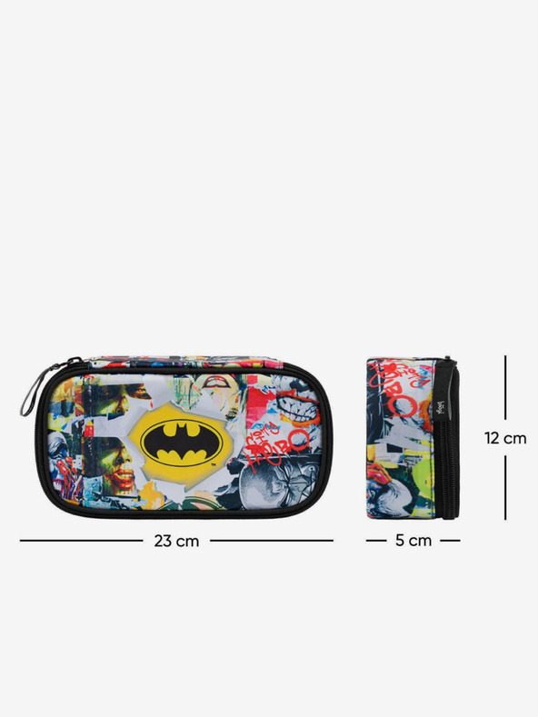 BAAGL  BAAGL Училищен моливник Skate Batman Comics