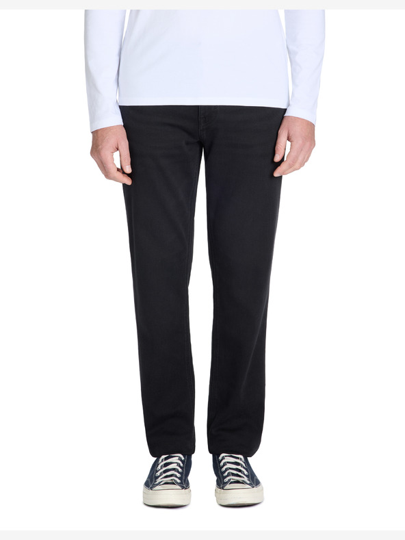 Celio Черни мъжки прави дънки Stlmaille