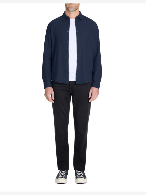 Celio Черни мъжки прави дънки Stlmaille