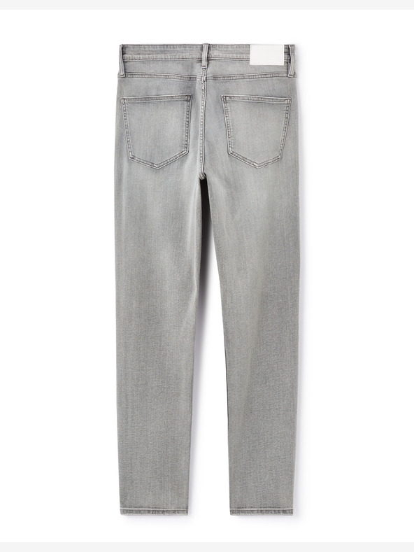 Celio Сиви мъжки тънки дънки Foslim