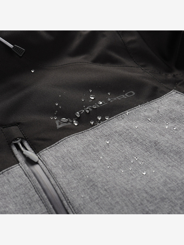 ALPINE PRO Мъжко ски яке с мембрана ptx snow ALPINE PRO COMED черно