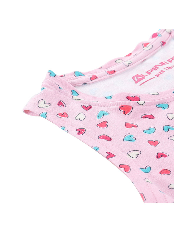 ALPINE PRO Детска рокля ALPINE PRO BONBO розова лъжичка