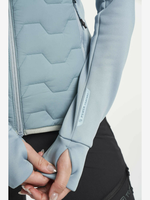Tenson Дамско яке TENSON TXlite Hybrid Zip Jacket W светлосиньо
