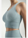 Tenson Дамски безшевен функционален топ TENSON Seamless Top W светлосин