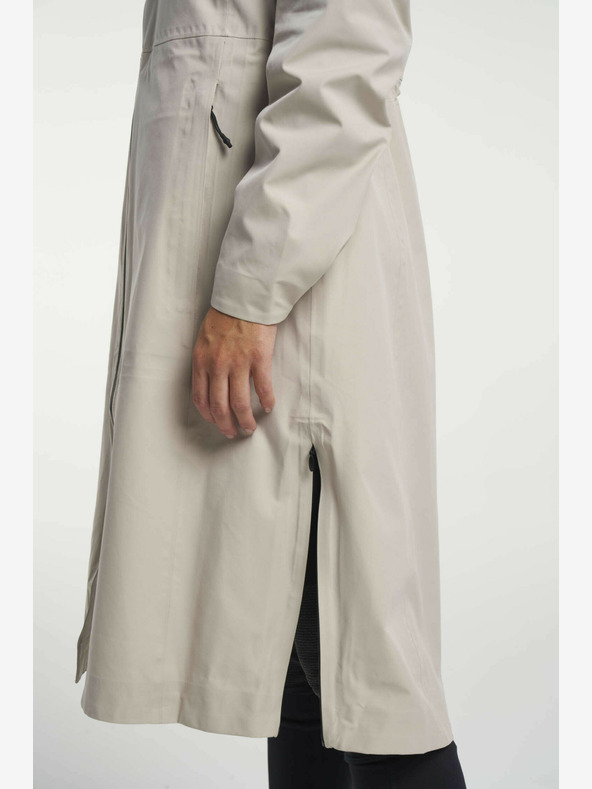 Tenson TENSON Дамска макси парка за начин на живот W светло бежово