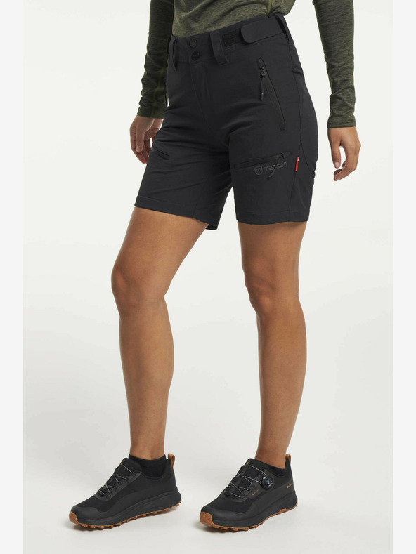 Tenson Дамски къси панталони за открито TENSON TXlite Flex Shorts W черни