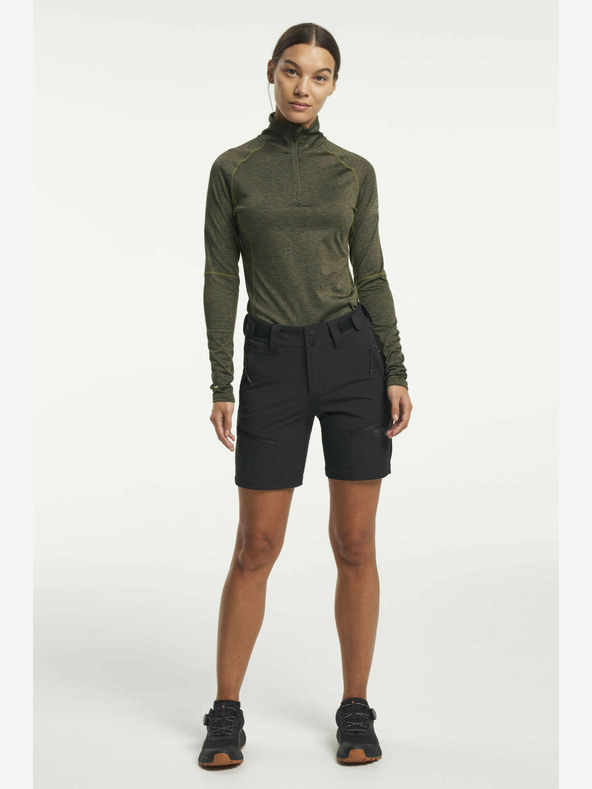 Tenson Дамски къси панталони за открито TENSON TXlite Flex Shorts W черни