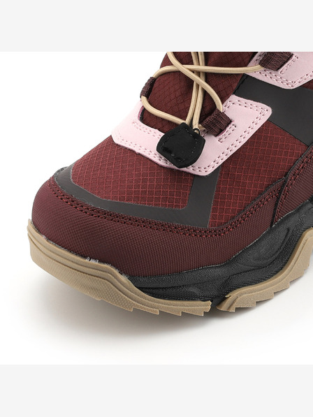 ALPINE PRO Детски зимни обувки с мембрана ptx ALPINE PRO NERO