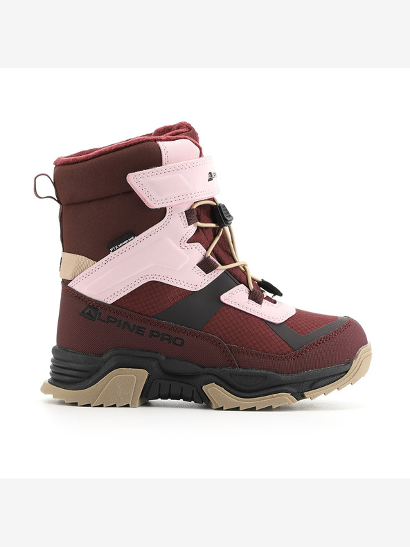 ALPINE PRO Детски зимни обувки с мембрана ptx ALPINE PRO NERO
