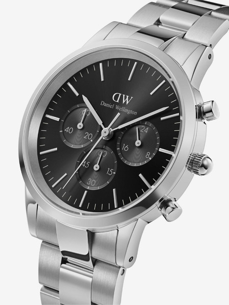 Daniel Wellington Мъжки сребърен часовник Daniel Wellington Iconic DW00100645