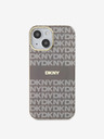 DKNY PC/TPU Repeat Pattern Tonal Stripe Magsafe Back Cover за iPhone 14 Beige DKNY