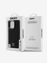 DKNY DKNY PU кожа с лого "Stack" Magsafe заден капак за iPhone 16 Pro Max Black