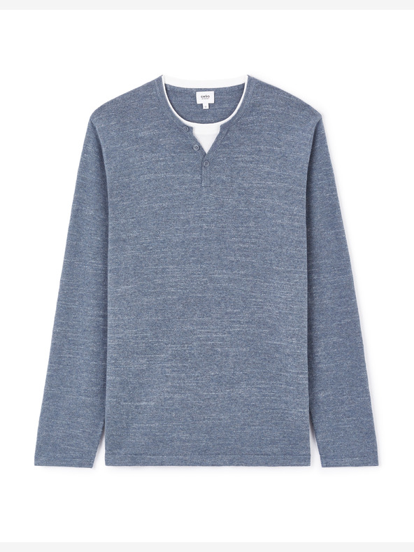 Celio Пуловер Gelano henley Celio