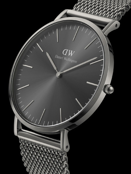 Daniel Wellington Тъмно сив мъжки часовник Daniel Wellington CLASSIC