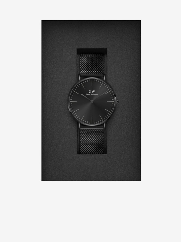 Daniel Wellington Черен мъжки часовник Daniel Wellington CLASSIC