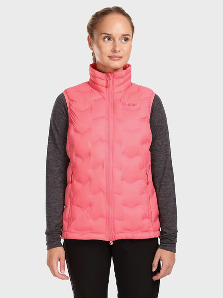 Kilpi Розова дамска ватирана спортна жилетка Kilpi NAI